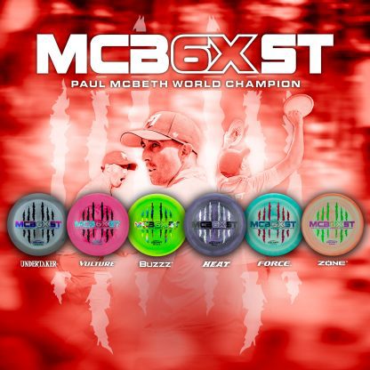 6x Claw Paul McBeth Discs Discraft