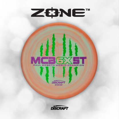 6x Paul McBeth Zone MCB6XST